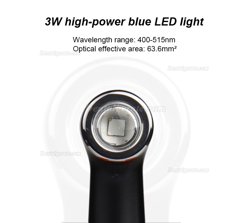 Led Polymerisationslampe Zahnarzt, 2200 mW/cm&sup2;, Aush&auml;rtung in 1 Sekunde